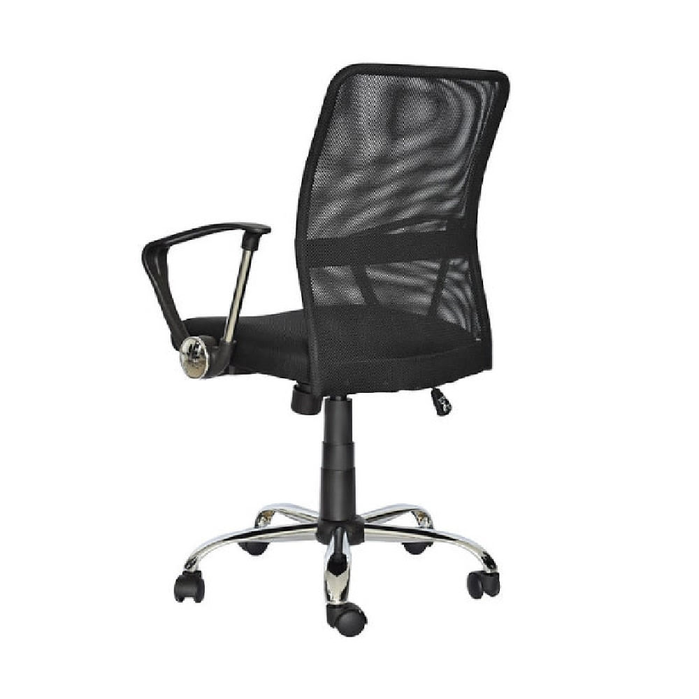 Imagen 2 del producto Silla de oficina Mobelart Gerente Dubai, estructura metálica, negro