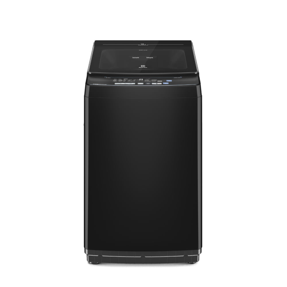 Lavadora Electrolux Efficient Silent Inverter EWIJ13F2XSYB 360w, 13 kg, carga superior, negro