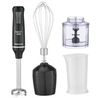 Batidora de inmersión robot Taurus Plus Inox 500W, 1 velocidad, negro