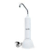 Purificador de agua alcalinizador Sole Prestige S/ lavadero, 3 etapas, blanco