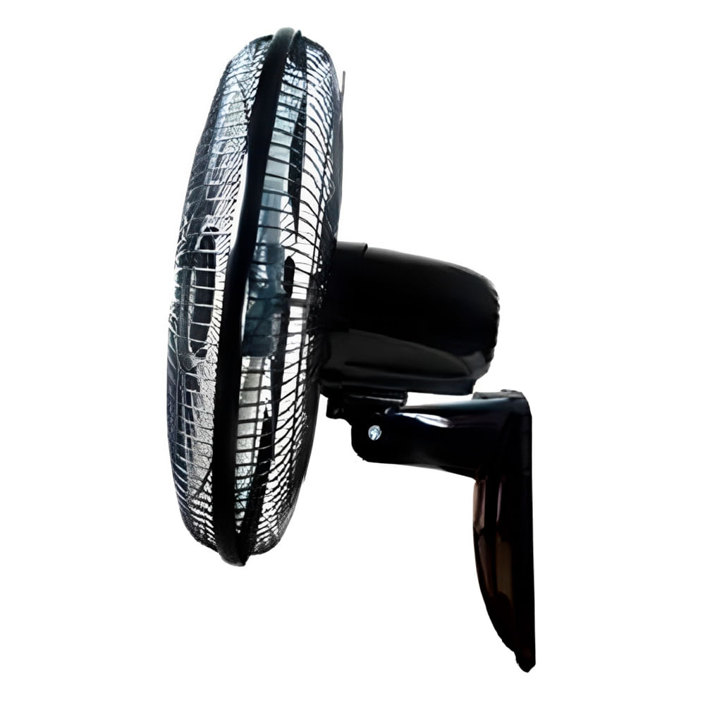 Imagen 2 del producto Ventilador de pared Trevely, diámetro 18"", 75W, 6 aspas, 3 velocidades, negro - VT-182