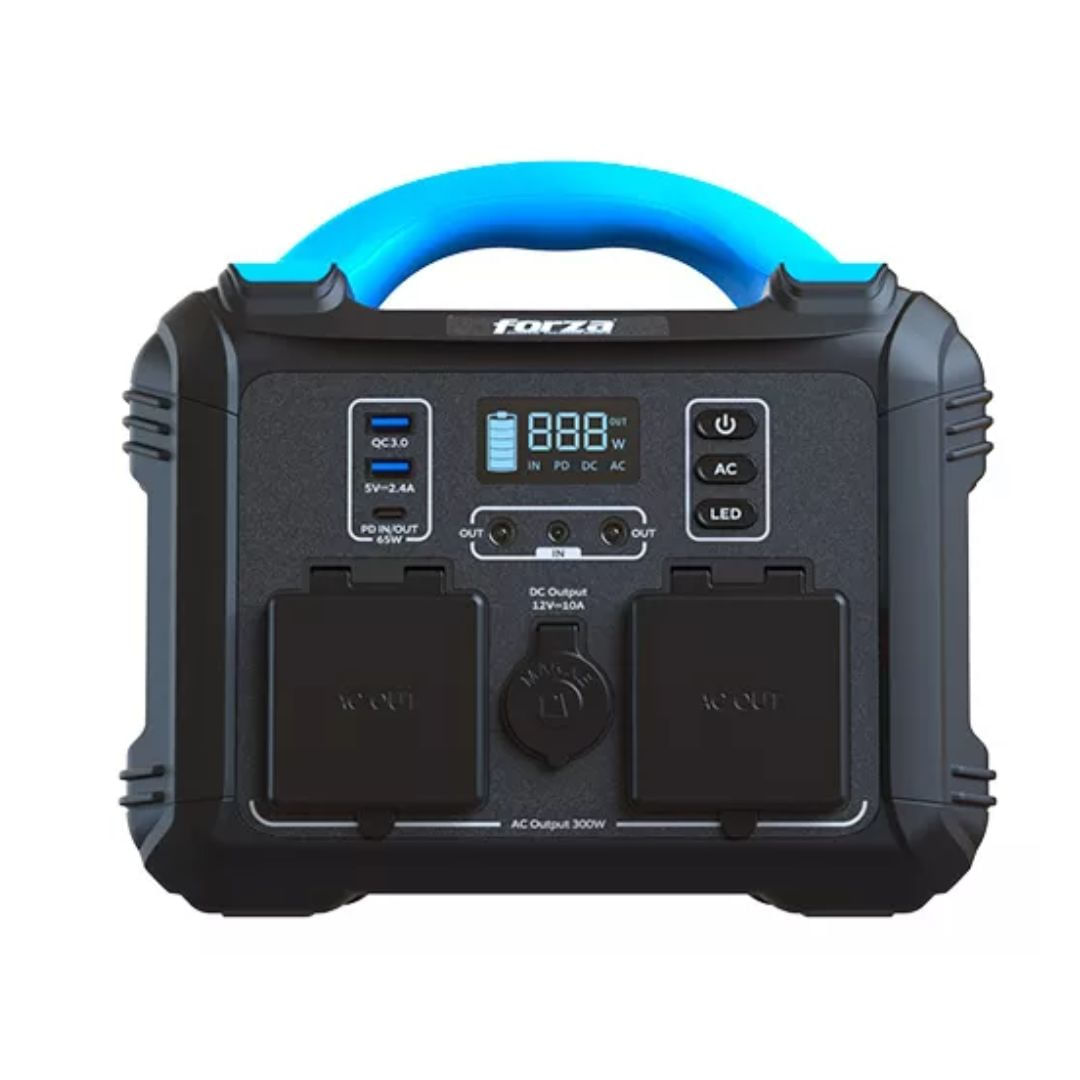 Generador eléctrico Forza Titan de baterías lmfp, 300W, negro