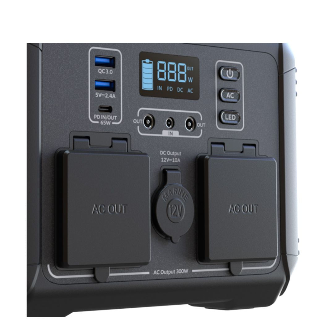Imagen 2 del producto Generador eléctrico Forza Titan de baterías lmfp, 300W, negro