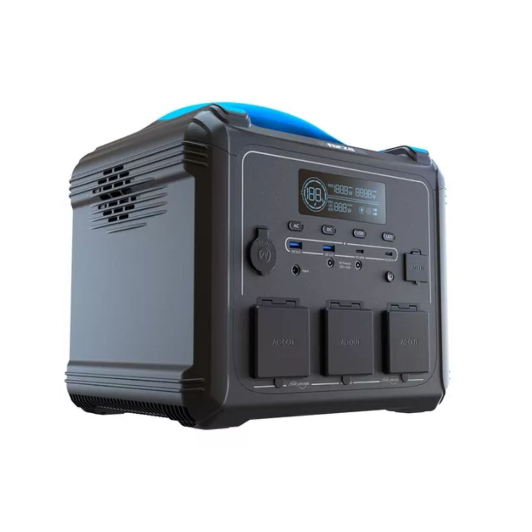 Imagen 2 del producto Generador eléctrico Forza Titan de baterías lmfp, 1200W, negro