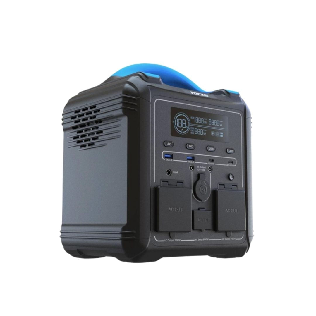 Imagen 2 del producto Generador eléctrico Forza Titan de baterías lmfp, 700W, negro