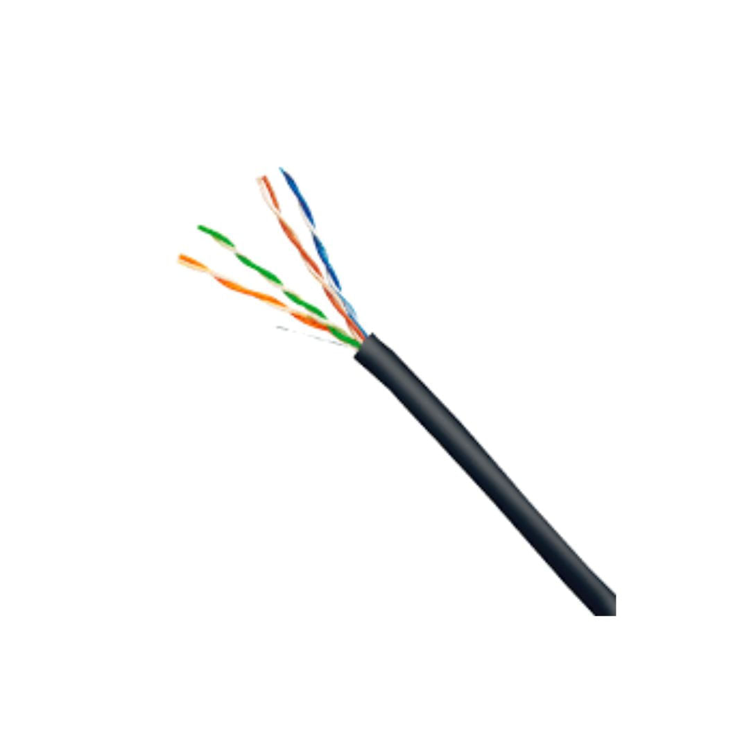 Imagen 2 del producto Cable UTP Cat. 5e 3056 Dixon para exteriores, U/UTP, 24 AWG, negro