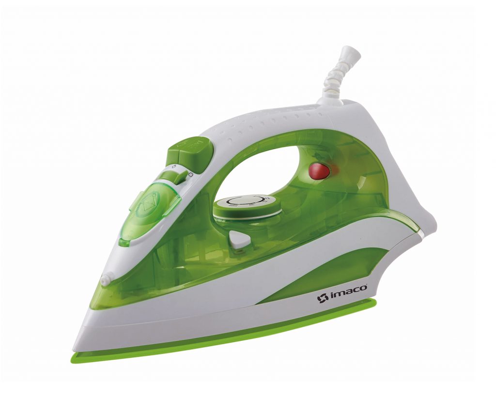Plancha a vapor Imaco ETA2288, 2400W, base nano cerámica, extra vapor, autolimpieza