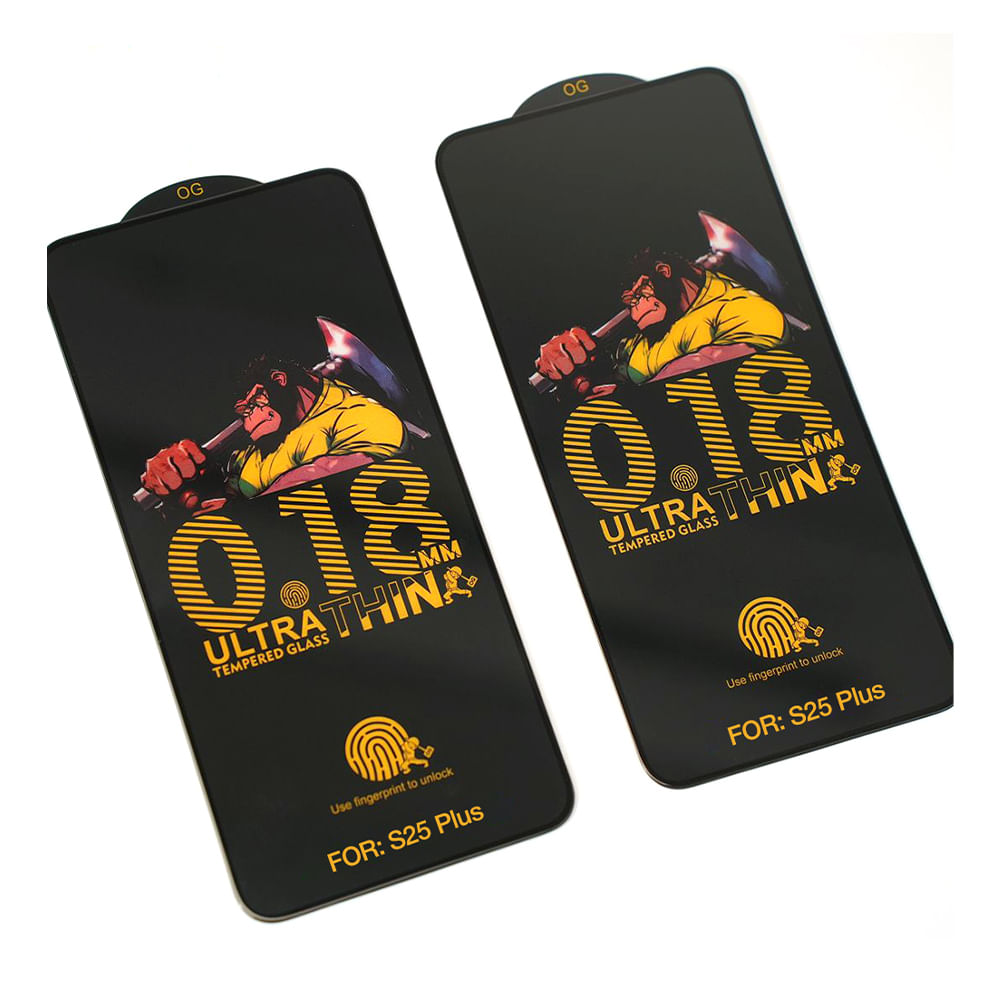Protector de pantalla clear para Samsung Galaxy S25 Plus, vidrio