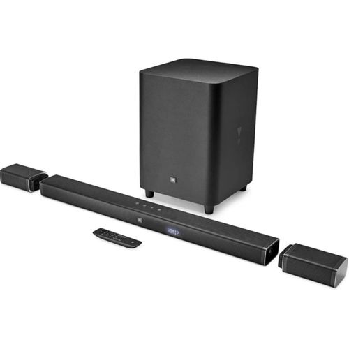 Barra de sonido JBL 5.1, 510W, bluetooth, 3 puertos HDMI, negro