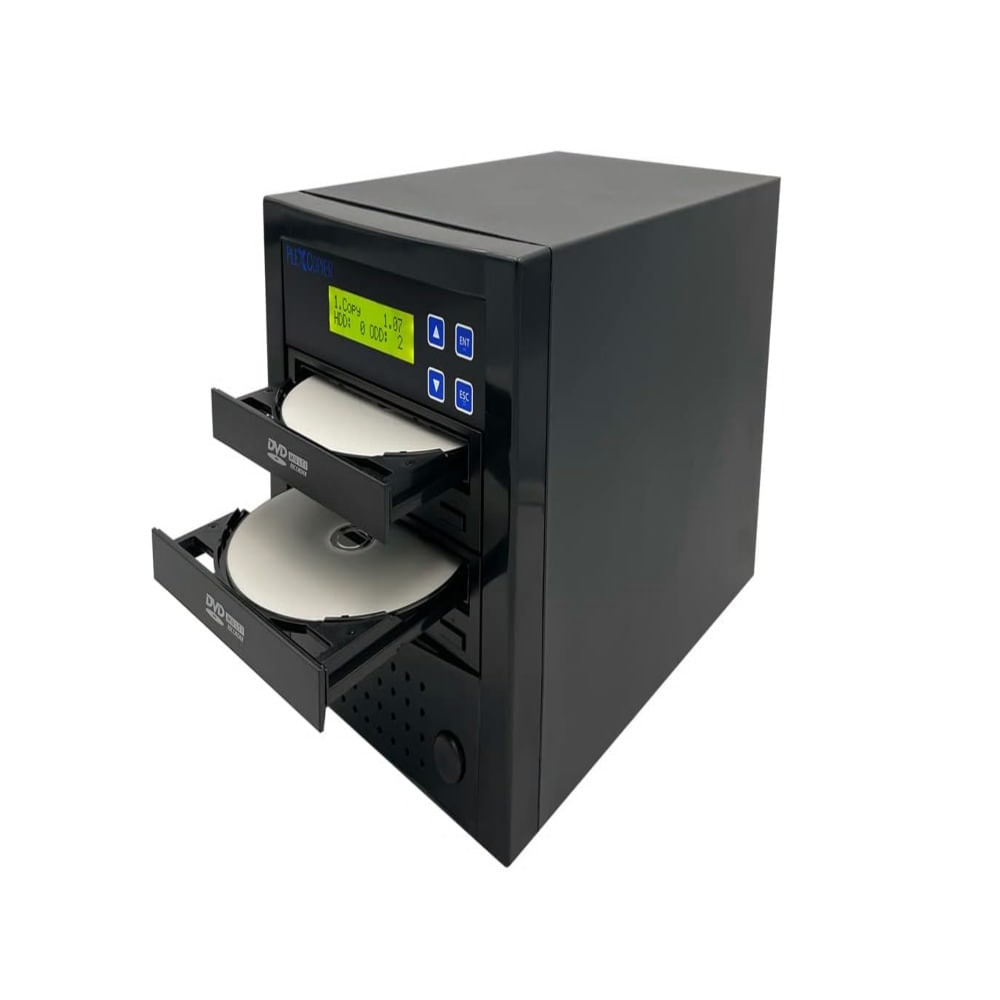 Imagen 2 del producto Duplicador de DVD/CD autónomo, protección de copia, alta velocidad, negro