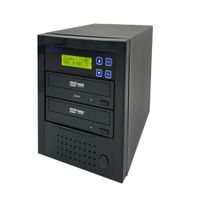 Duplicador de DVD/CD autónomo, protección de copia, alta velocidad, negro