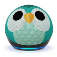 Parlante Amazon Echo Dot, 5ª Generación, Kids Búho, con Alexa, y Amazon Kids+