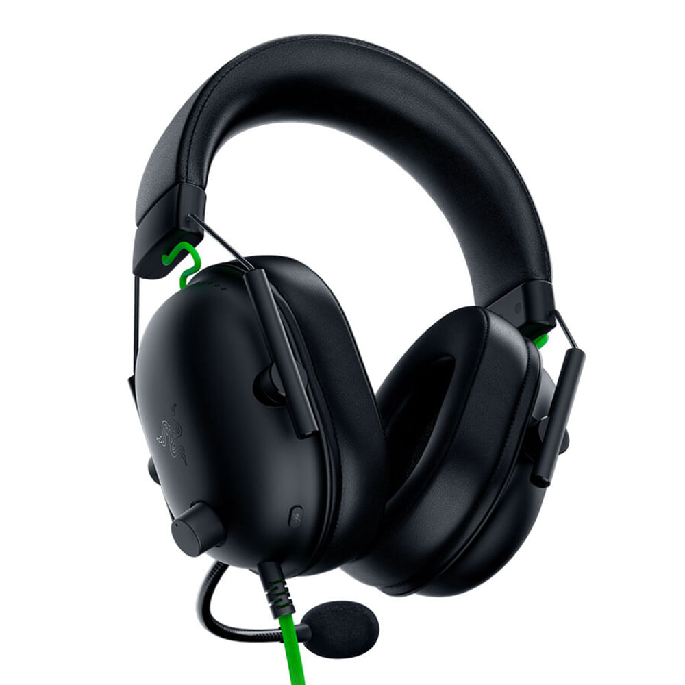Audífonos gamer Razer BlackShark V2 X sonido envolvente 7.1, con conector de 3.5 mm, almohadillas de espuma viscoelástica para multiplataforma