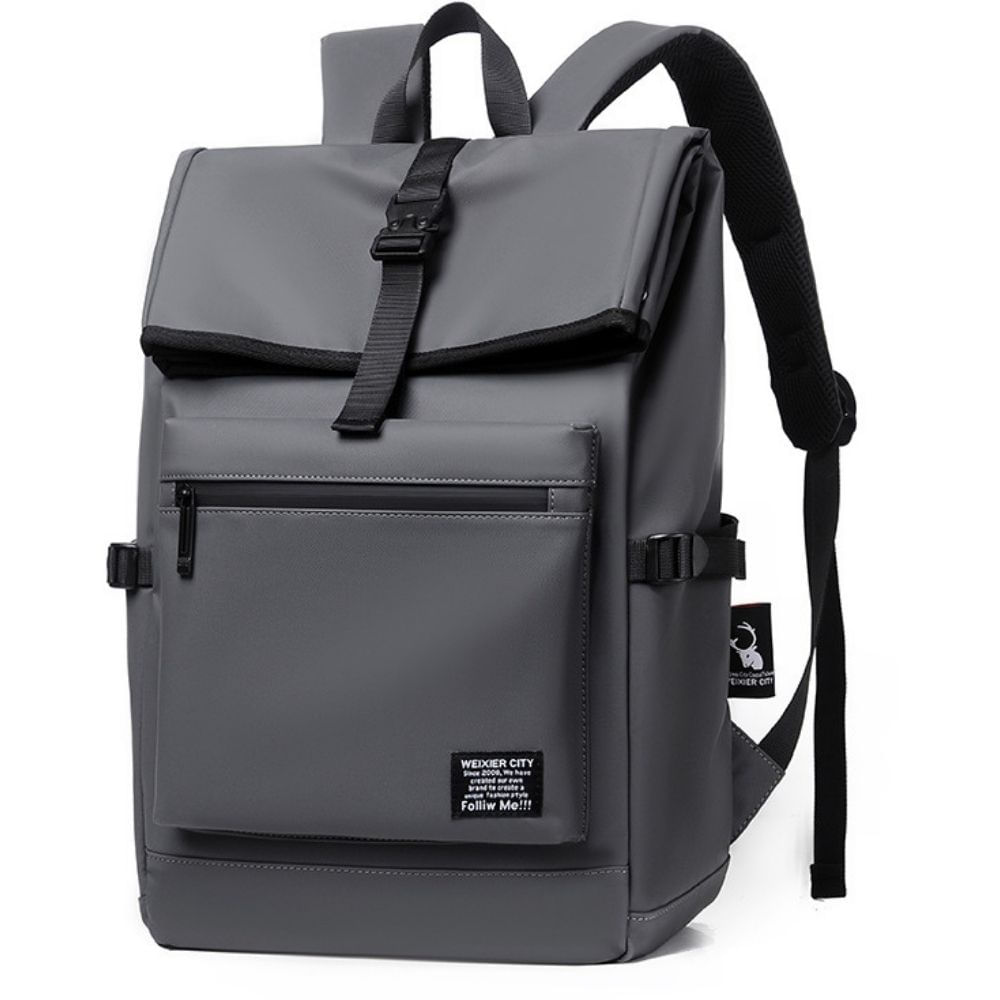 Imagen 1 del producto Mochila Weixier City, impermeable, multicompartimentos, 44x32x17 cm, nylon resistente, gris