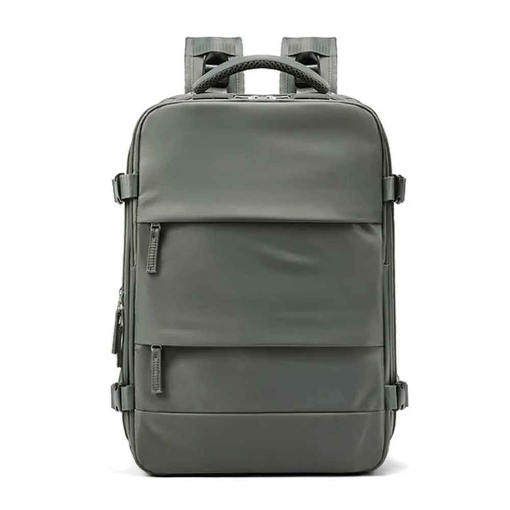 Mochila viajera de cabina, compartimento para calzado, puerto USB, diseño antirrobo