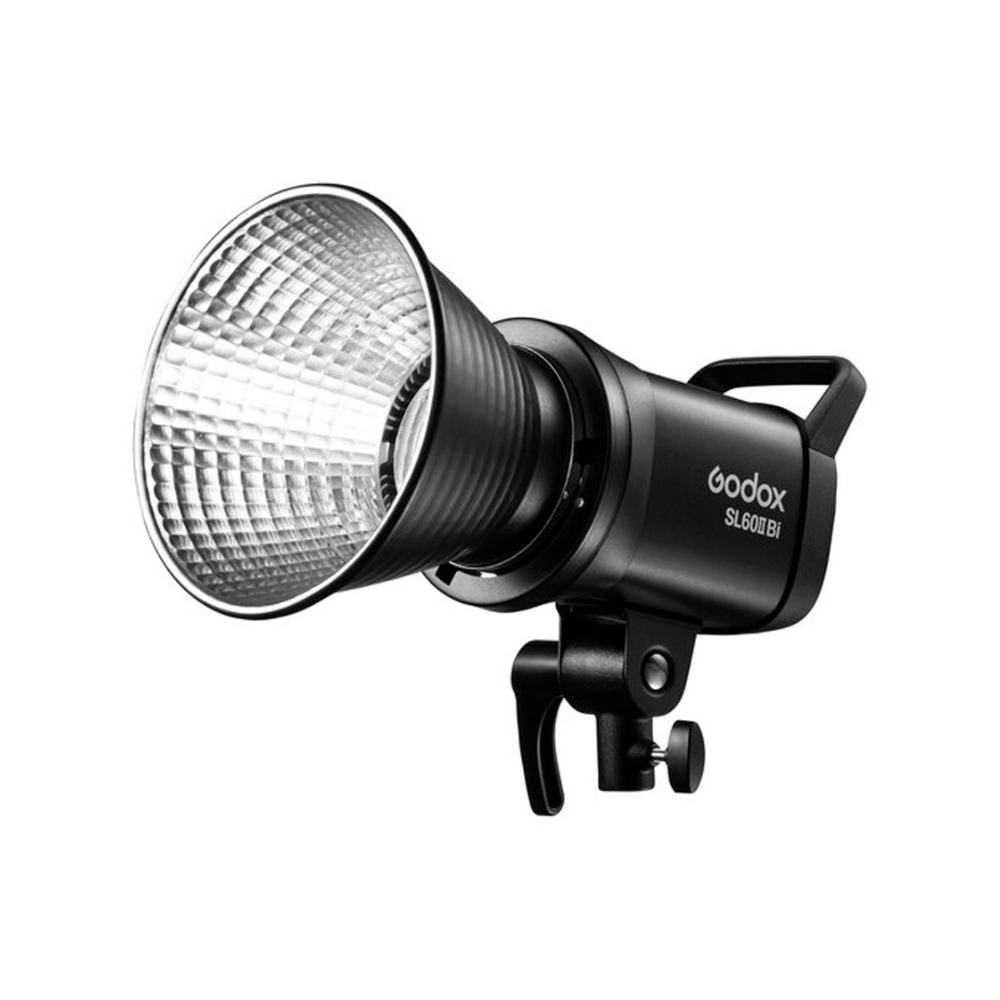Imagen 1 del producto Luz LED Godox SL60IIBI 75W, bicolor 2800K-6500K, montura Bowens, CRI ≥96, control App y remoto, negro