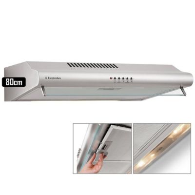 Imagen 2 del producto Campana extractora Electrolux EJSE302TBJS 80 cm, 205W, 3 velocidades, gris