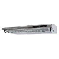 Campana extractora Indurama CEI-902CRP 90 cm, 3 velocidades, 2 motores, plateado