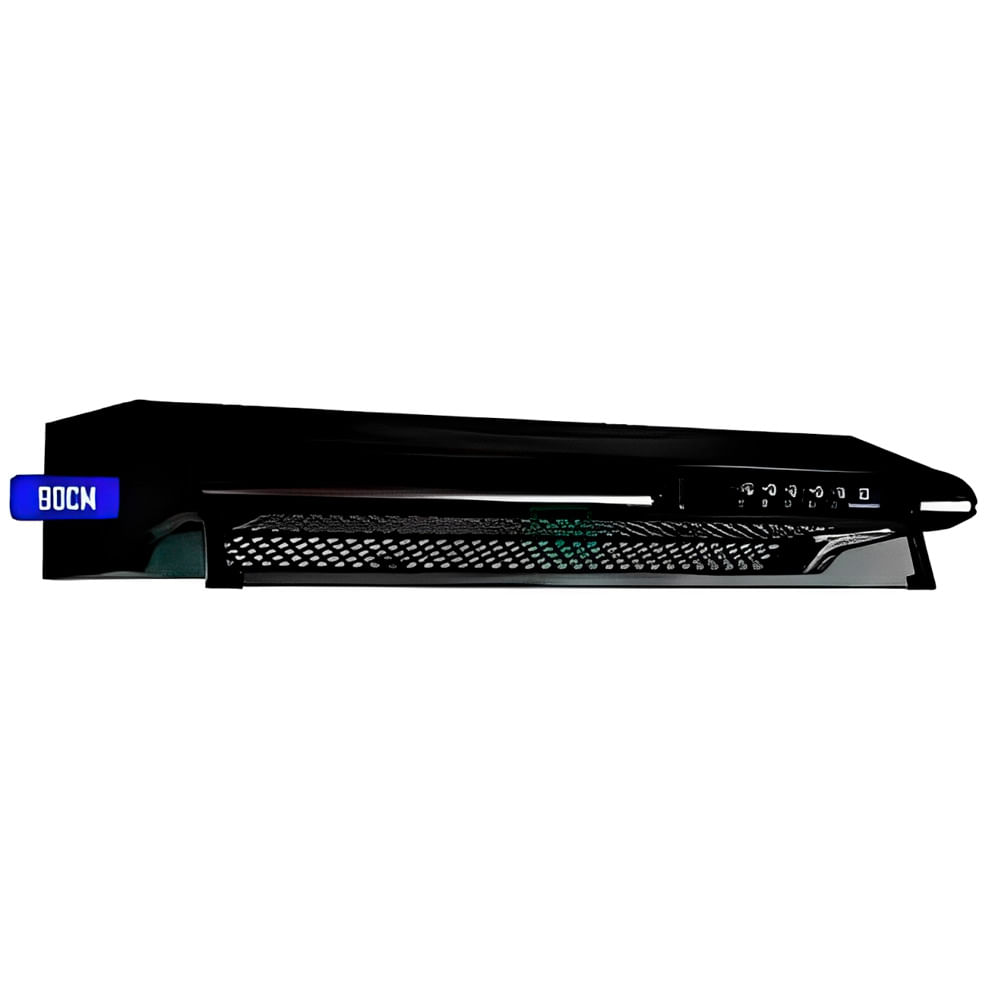 Campana extractora Indurama CEI-902NE 3 velocidades, acero inoxidable, negro