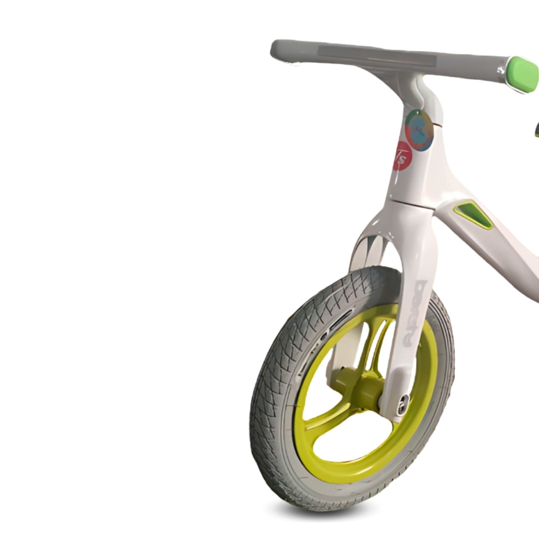 Imagen 2 del producto Bicicleta de equilibrio Thalos Bestie aro 12"", manubrio ergonómico, blanco