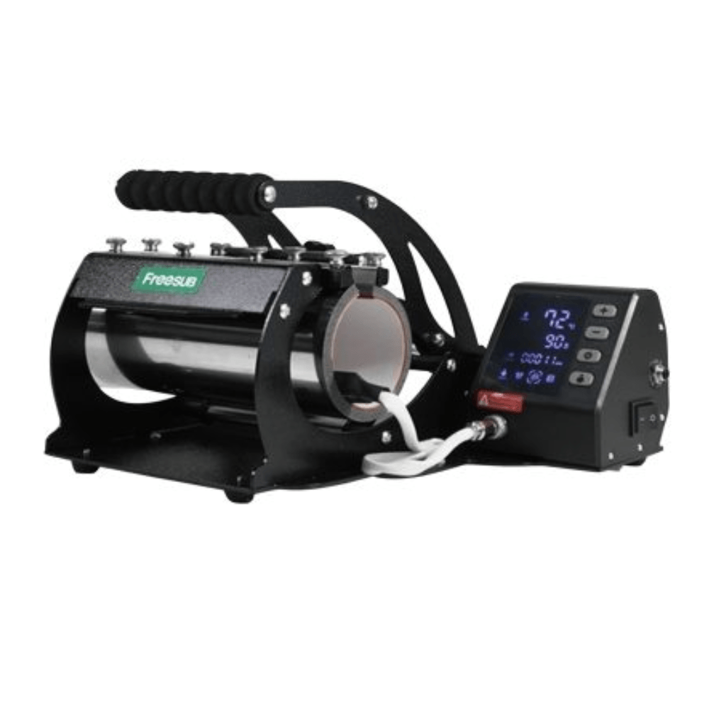 Imagen 2 del producto Máquina sublimadora de tomatodos 20oz PD220 Freesub, calentador largo, pantalla LCD, ajuste de presión, ergonómico