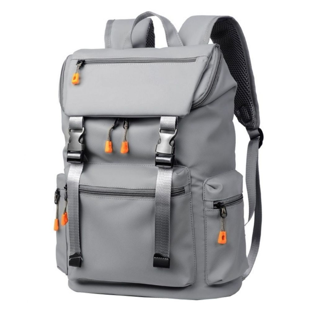 Imagen 2 del producto Mochila Weixier Sport, impermeable, con USB, urbana, gris