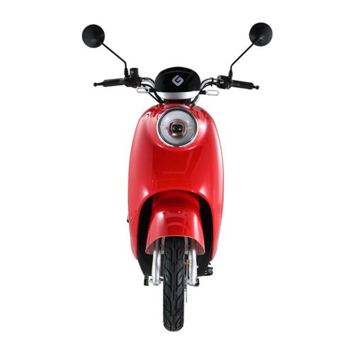 Moto eléctrica GreenLine H3, 50 km/h, autonomía 45 km, motor 1200W, batería 60V, freno de tambor, rojo