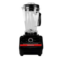 Licuadora Finezza FZ-889IND 1500W, 6 velocidades, jarra de tritán 2 litros, pica hielo, vaso irrompible, negro