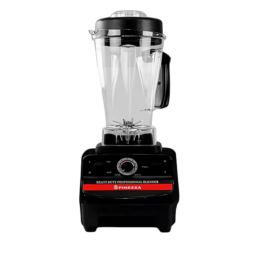 Licuadora Finezza FZ-889IND 1500W, 6 velocidades, jarra de tritán 2 litros, pica hielo, vaso irrompible, negro