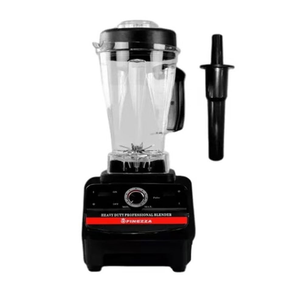 Imagen 2 del producto Licuadora Finezza FZ-889IND 1500W, 6 velocidades, jarra de tritán 2 litros, pica hielo, vaso irrompible, negro