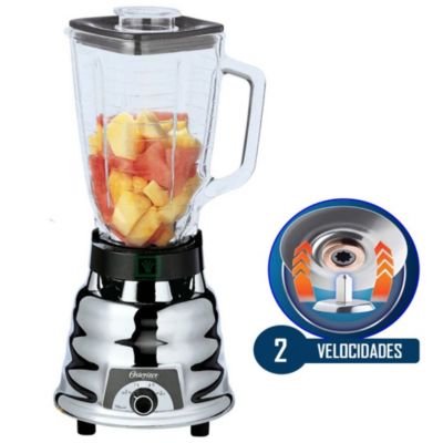 Imagen 2 del producto Licuadora Oster 250-22 600W, 2 velocidades, vaso de vidrio 1.25 litros, cuchilla acero