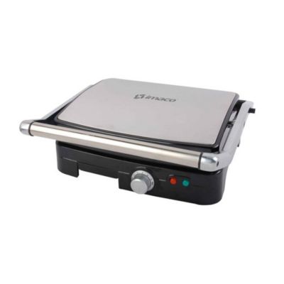 Imagen 2 del producto Parrilla Imaco IG2923 1800W, apertura 180°, placas antiadherentes, termostato, acero inoxidable