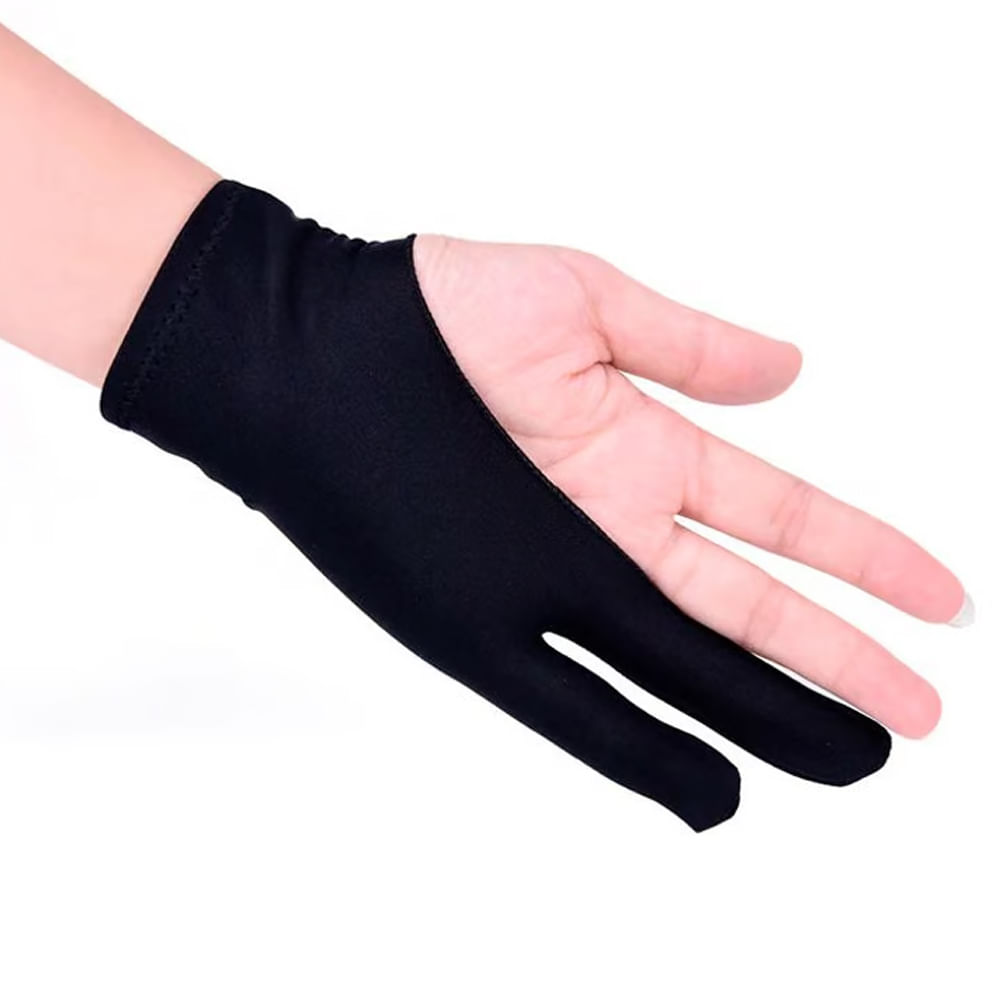 Guante para tablet gráfica Seiza para mano derecha, color negro