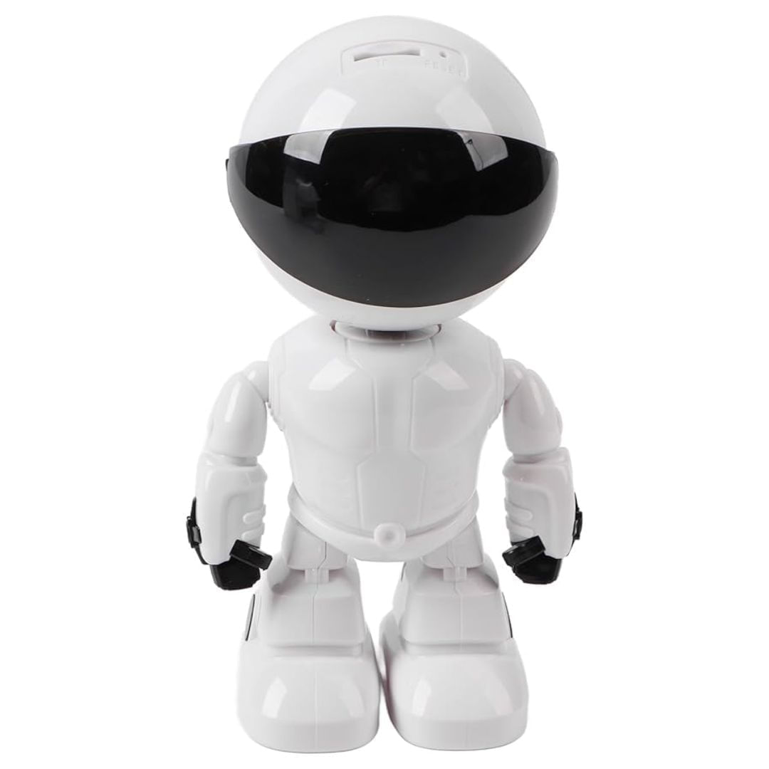Cámara astronauta WiFi HD, paneo 355°, visión nocturna, detección de movimiento, audio bidireccional