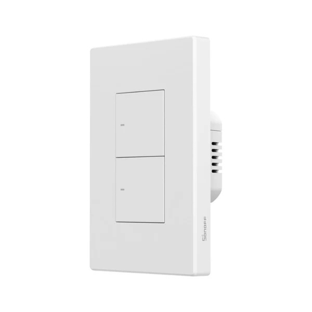 Interruptor de luz mecánico SONOFF, inteligente, Wi-Fi - M5-2C-120W