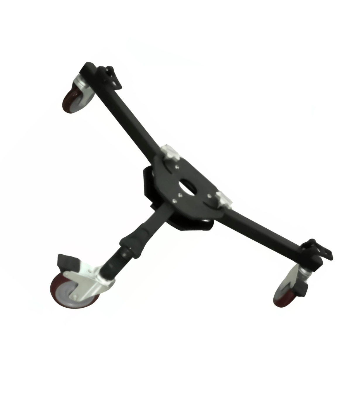 Imagen 2 del producto Dolly Somita ST-301N, carga máx. 30 kg, soporte con ruedas 360°, aluminio, negro