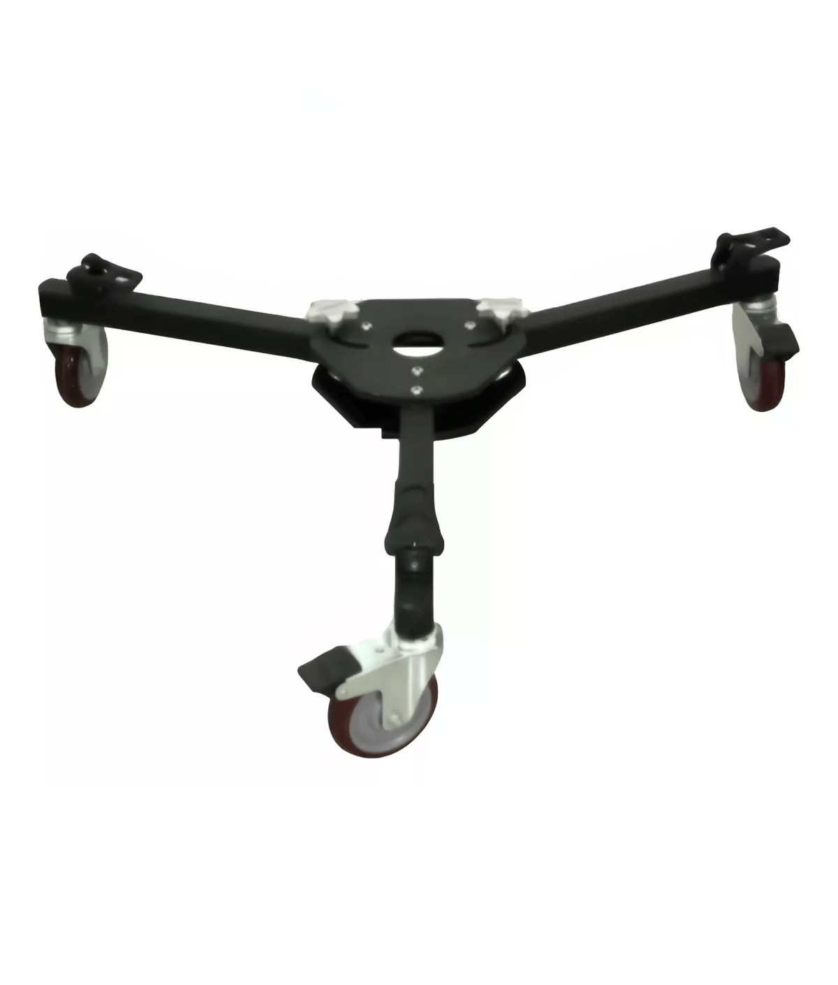 Dolly Somita ST-301N, carga máx. 30 kg, soporte con ruedas 360°, aluminio, negro