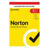 Antivirus Norton Antivirus Plus, licencia digital, 1 dispositivo, 1 año, protección esencial para Windows