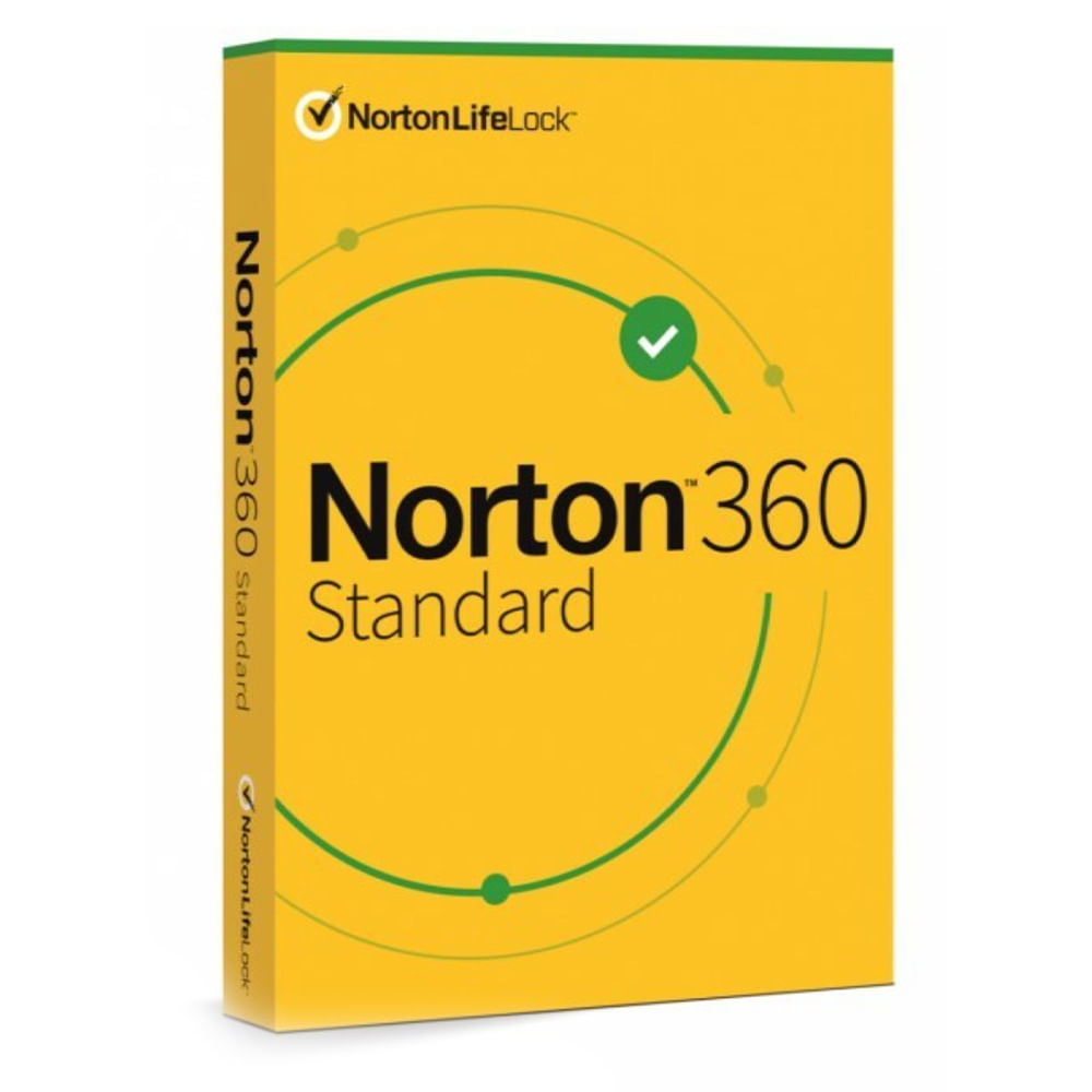 Antivirus Norton 360 Standard licencia digital, 1 dispositivo, 1 año, protección completa Windows