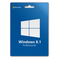 Licencia digital Microsoft Windows 8.1 Pro activación online, 1 PC, uso permanente, instalación rápida