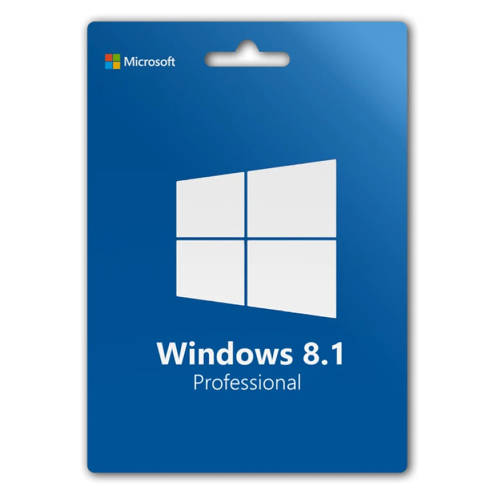 Licencia digital Microsoft Windows 8.1 Pro activación online, 1 PC, uso permanente, instalación rápida