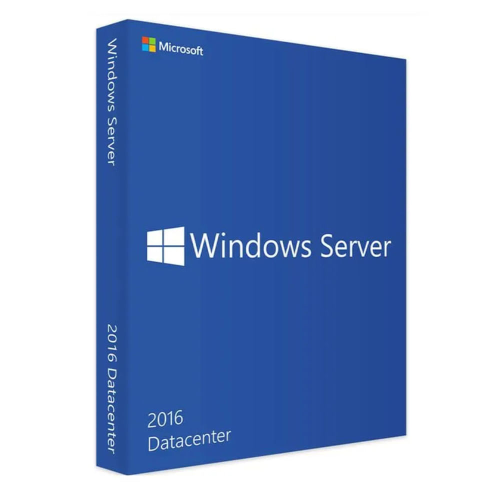 Licencia digital Microsoft Windows Server 2016 Standard, 1 PC, uso permanente, activación online, original