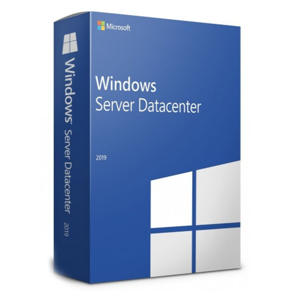 Licencia digital Microsoft Windows Server 2019 Datacenter, 1 PC, permanente, clave oficial, ideal para centros de datos