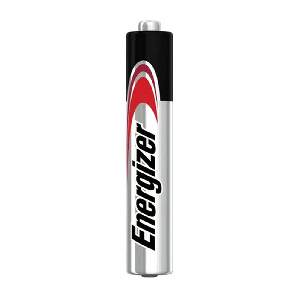 Imagen 2 del producto Pilas alcalinas Energizer AAAA pack de 2, 1.5V, sin mercurio, ideal para controles, color plata y negro
