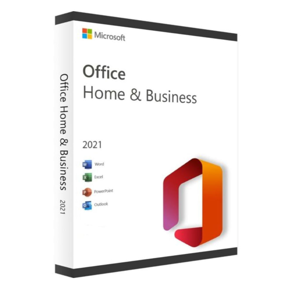 Licencia digital Microsoft Office Home & Business 2021, 1 usuario, activación permanente, instalación directa, software original, ideal hogar/oficina