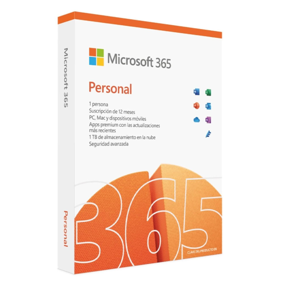 Licencia digital Microsoft Office 365, 1 año, 1 dispositivo, suscripción digital con link de invitación