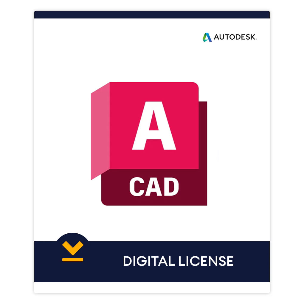 Licencia digital Autodesk EDU Autocad (+Toolsets) para estudiantes, 1 PC, acceso completo por 12 meses