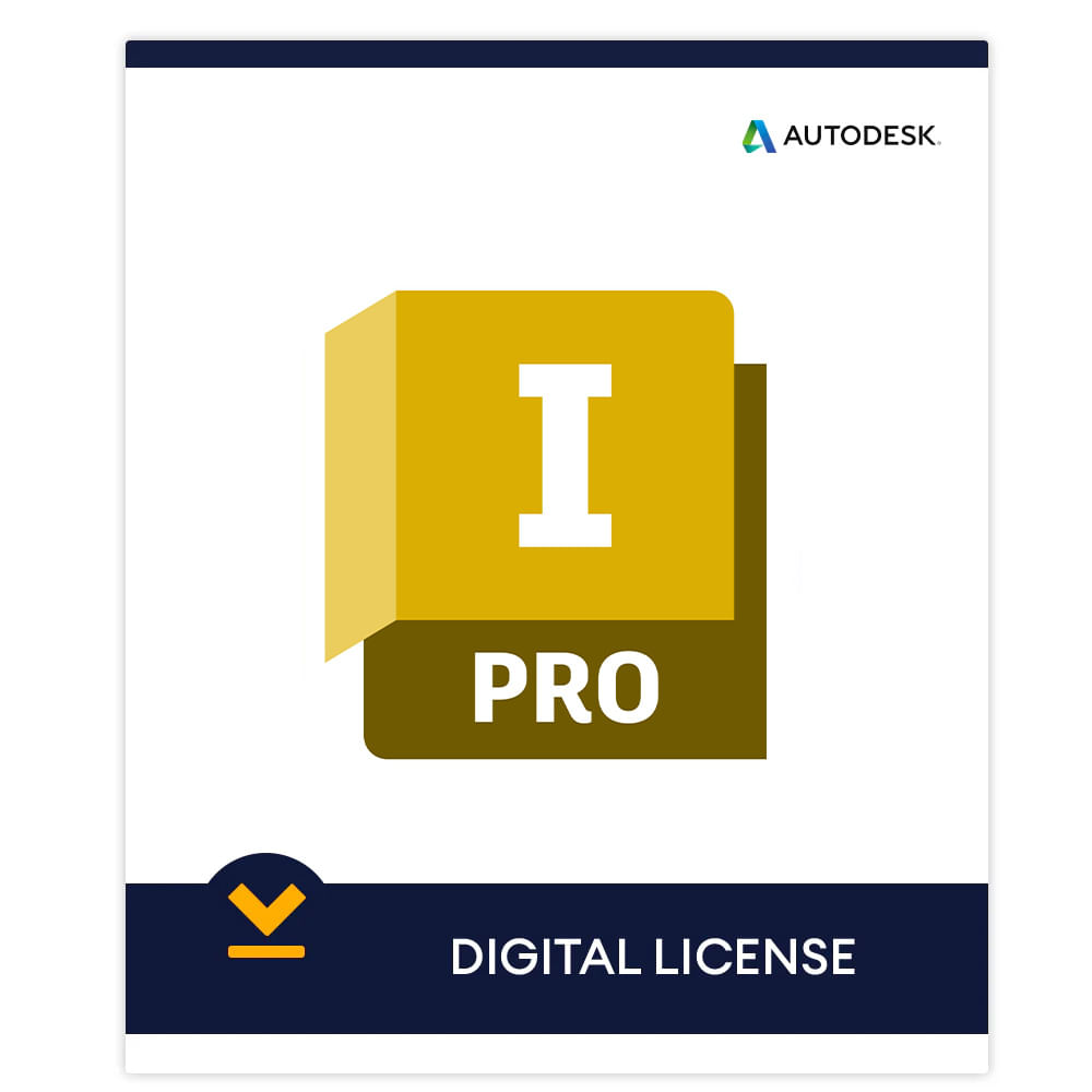 Licencia digital Autodesk EDU Inventor Professional, 1 PC, acceso completo por 12 meses, herramientas profesionales de diseño