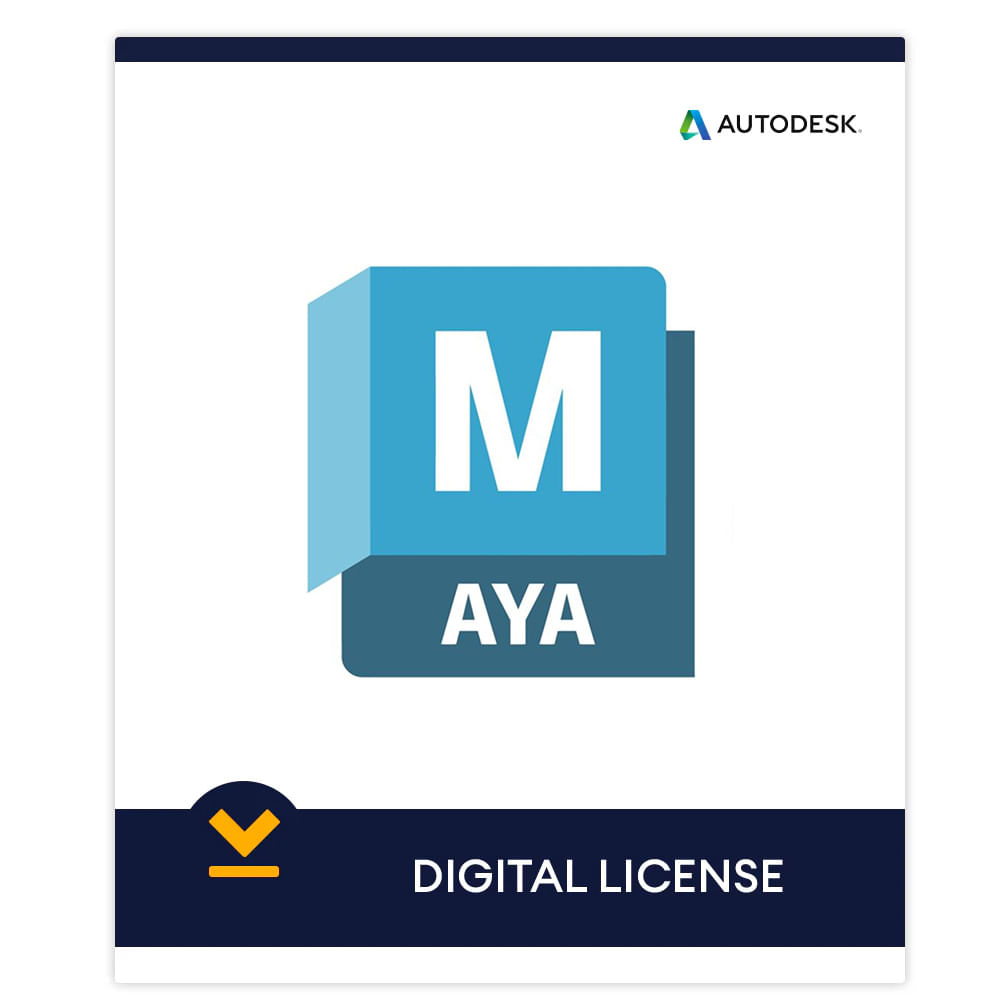 Licencia digital Autodesk EDU Maya, 1 PC, acceso completo por 12 meses, herramientas profesionales de diseño