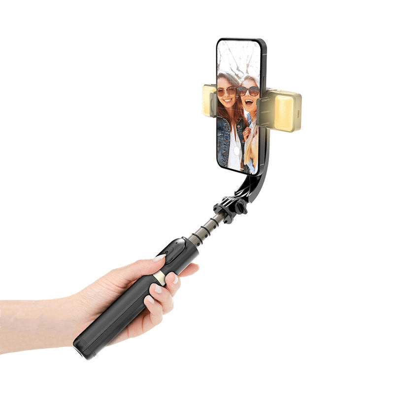Imagen 2 del producto Gimbal Kreed 3 en 1 trípode, selfie stick, estabilizador 1 eje, negro